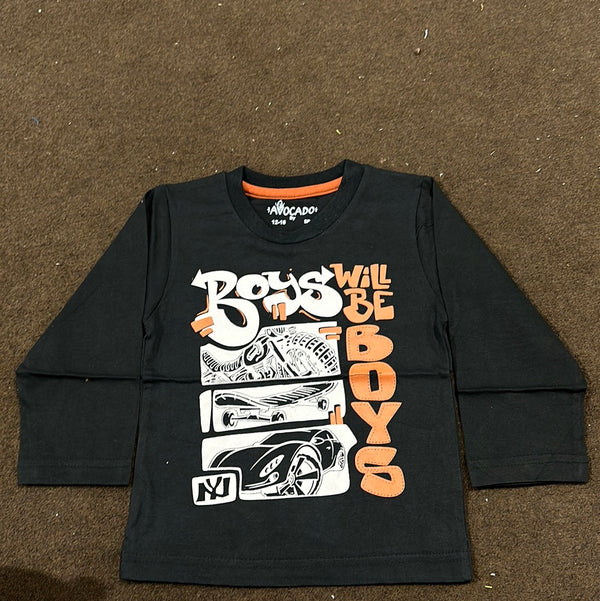 Boys will be boys Full Sleeves T-Shirt