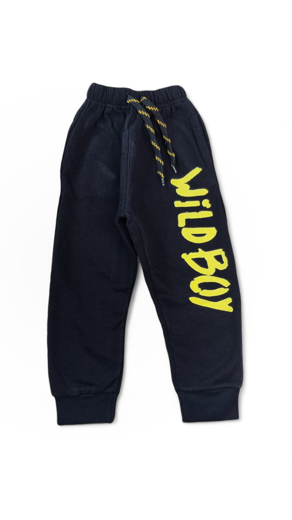 Wild Boy Black Fleece Trouser