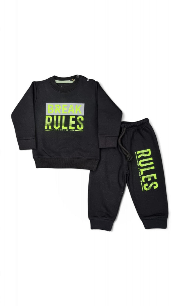 Break Rules Fleece Sweatshirt & Trouser