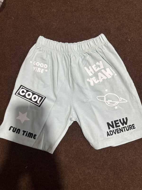 New Adventure Cool Sky Blue Short