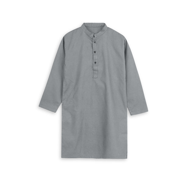 Grey Daimond Cotton Kurta