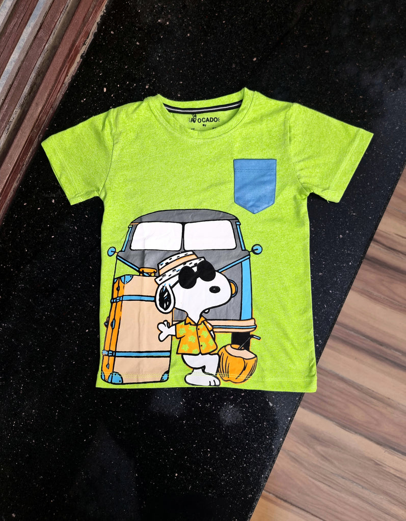 Snoopy On Vacation T-shirt