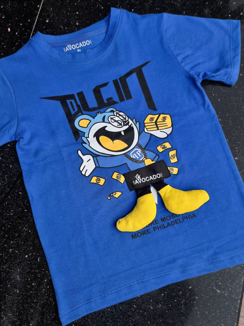 Millionaire Royal Blue Premium T-shirt