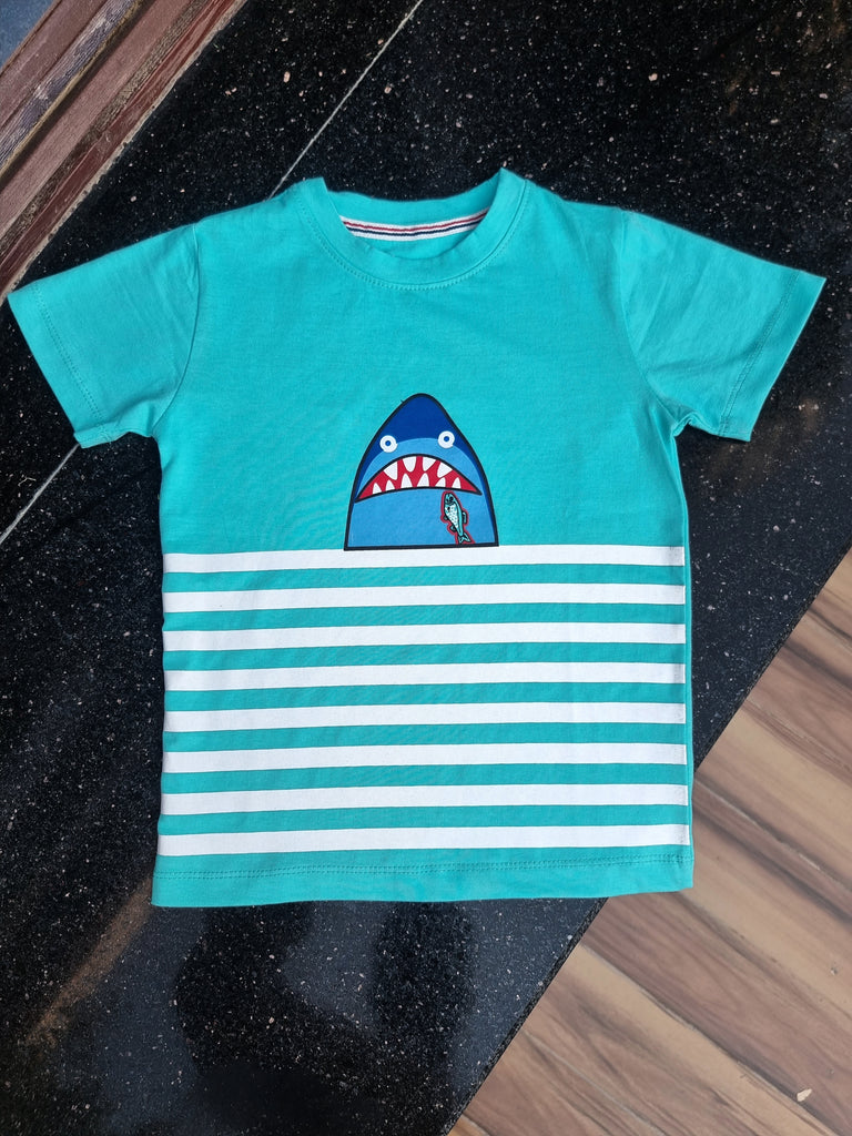 Shark and Stripes Tee