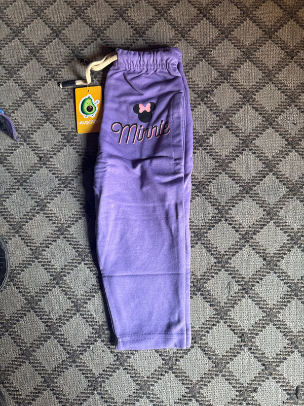 Minnie Purple Terry Trouser