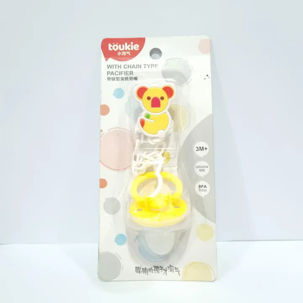 Baby Pacifier with Chain - baby soother