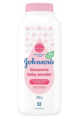 Johnson's Blossom Corn Starch Baby Powder, 200g