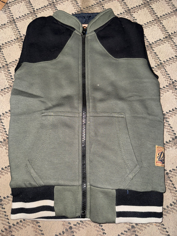 Half Sleeves Premium Black Jacket