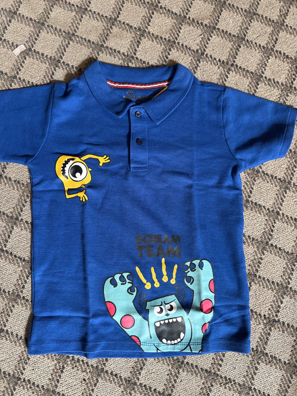 Scream Team Polo Tee
