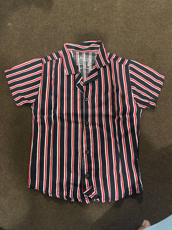 Resort Collar Red Line Classic Shirt