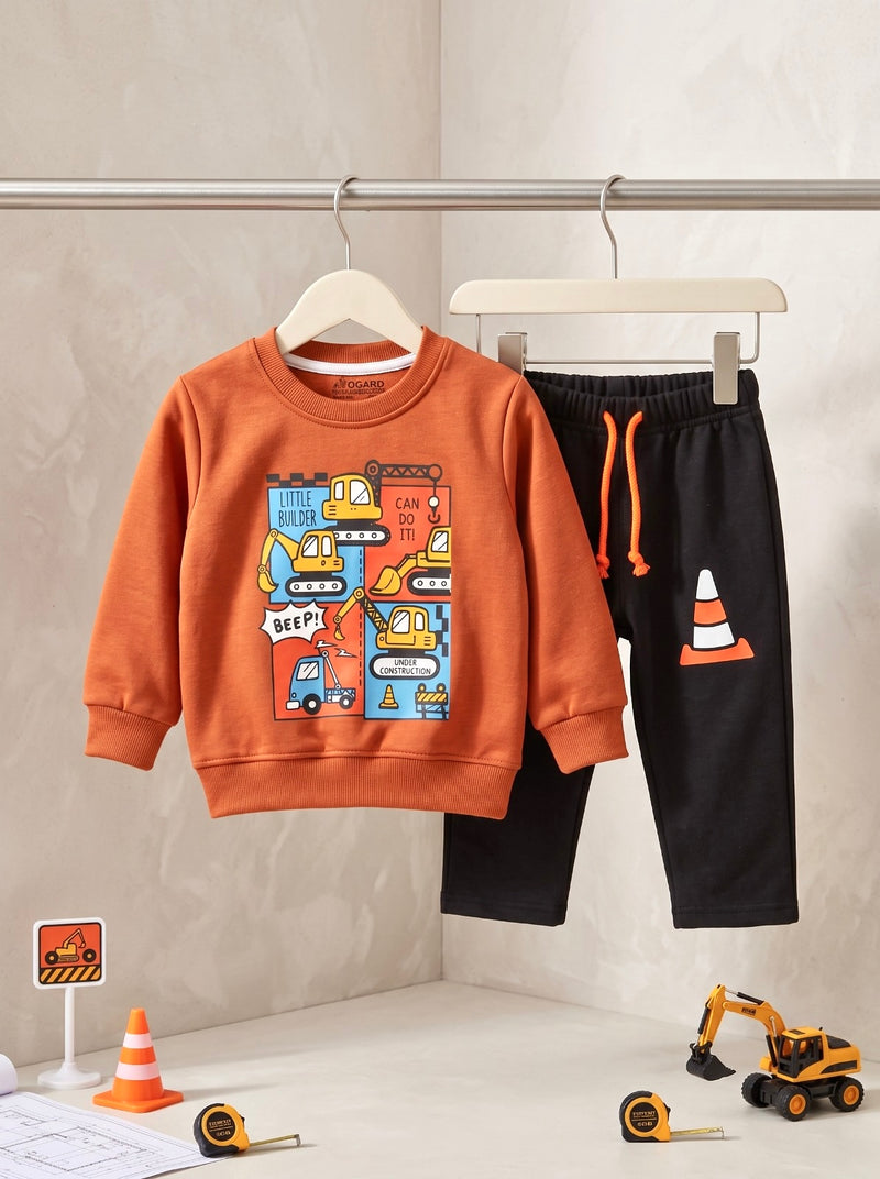 Little Digger Fleece Sweatshirt & Trouser Infant