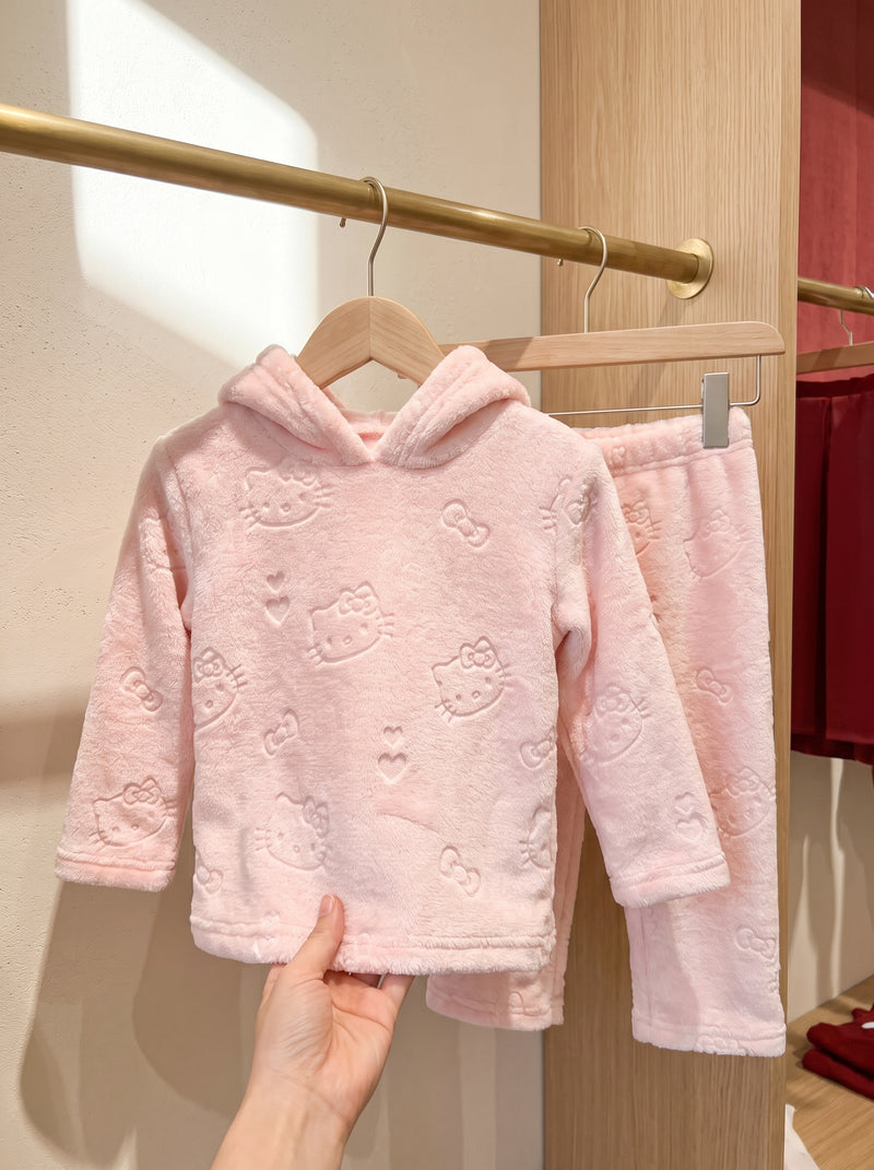 Hello Kitty Velour Winter Hoodie & Trouser