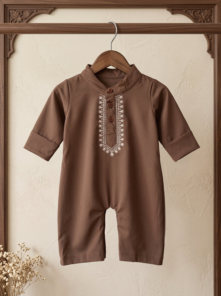 Little Charm Embroidered Romper
