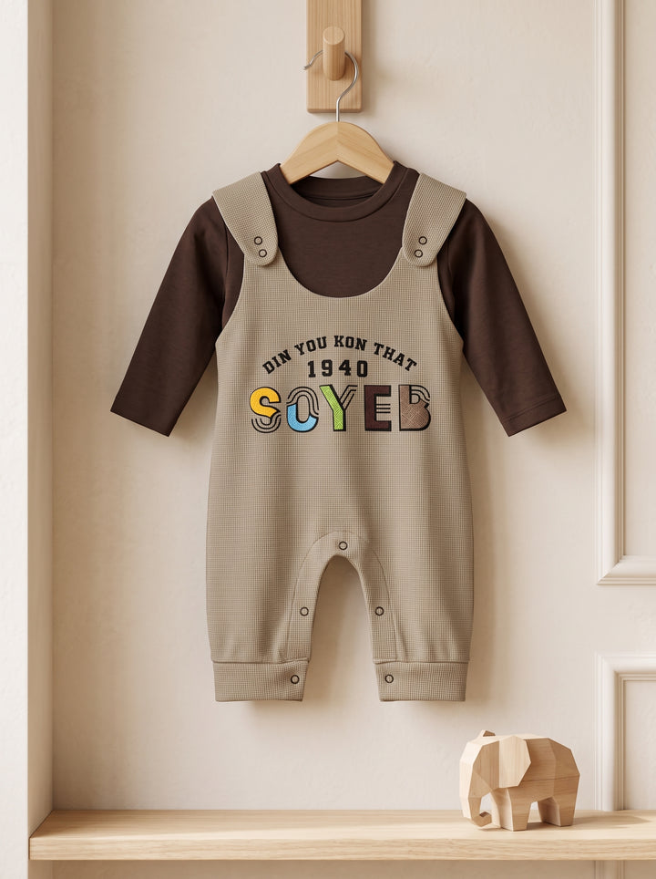 1940 Premium Knit Dungaree Romper