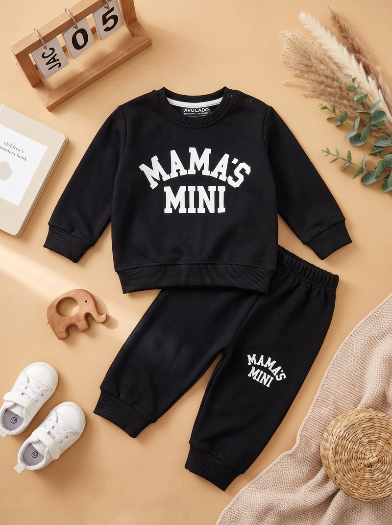 Mama’s Mini Fleece Sweatshirt & Trouser Infant
