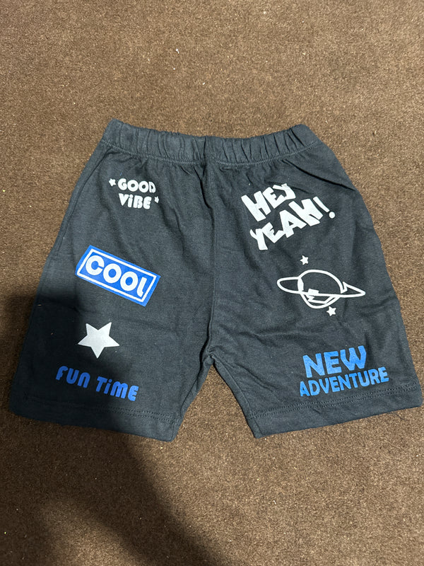 New Adventure Cool Black Short