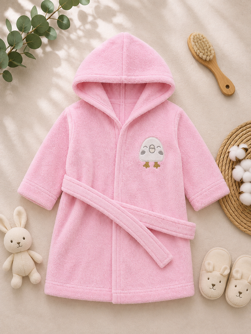 Penguin Baby Hooded Bathrobe