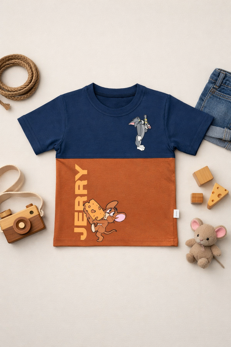Jerry Adventure Two Tone Tee