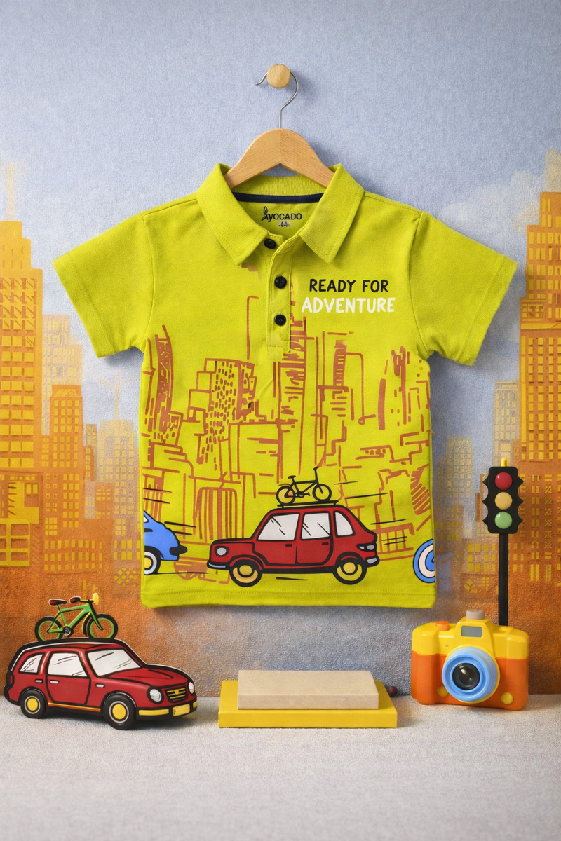 Ready For Adventure Polo Tee