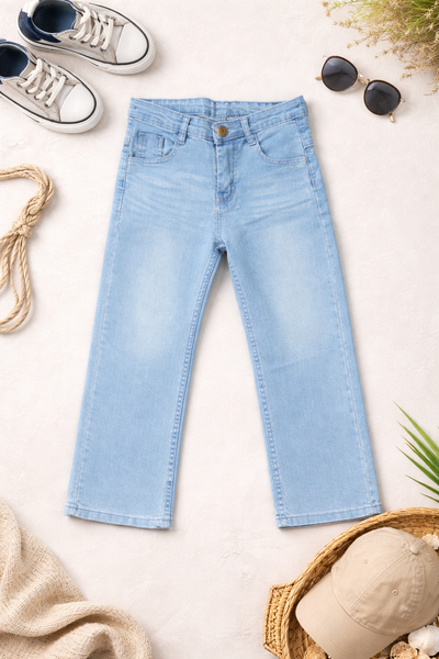 Comfort Stretch Straight Jeans