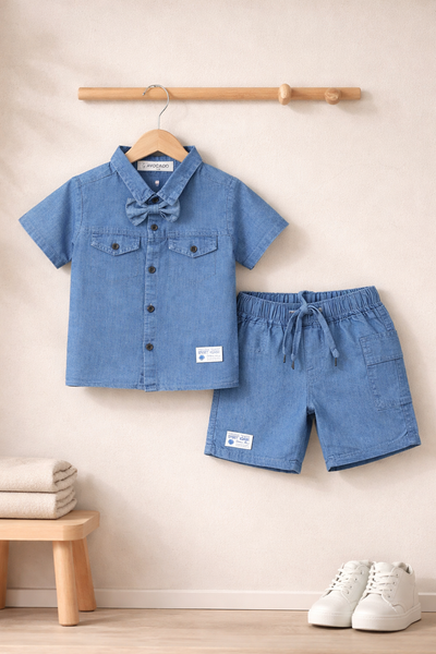 Blue Breeze Bow Set (2 pcs)