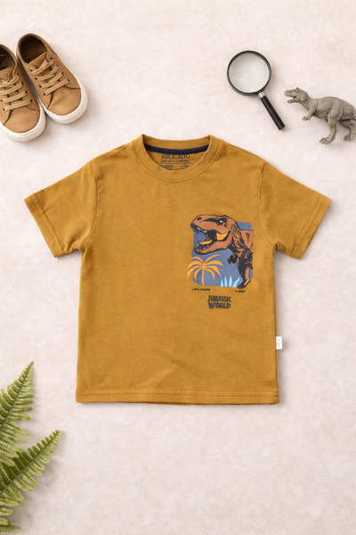 Jurassic Roar Down Shoulder Tee