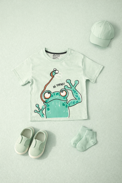 Hi There Frog Tee