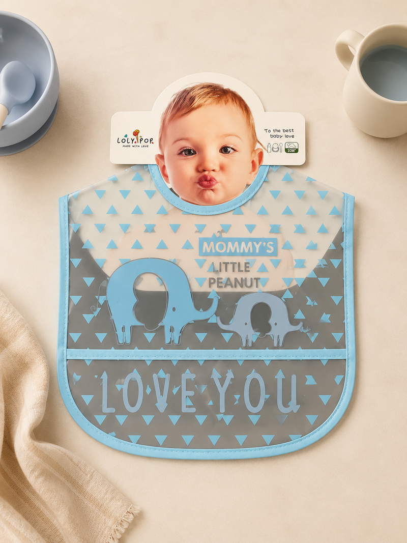 Mommy’s Little Peanut Waterproof Baby Bib