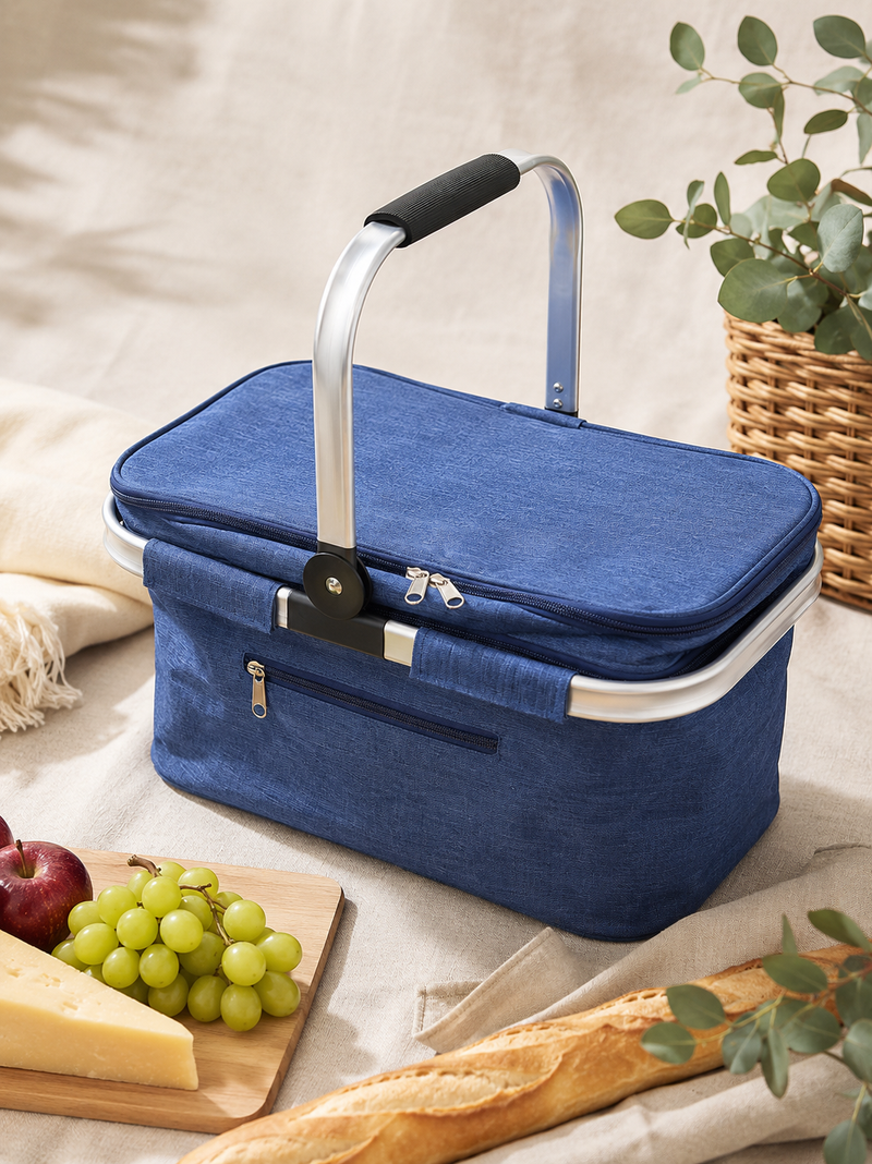 Insulated Picnic Basket Bag