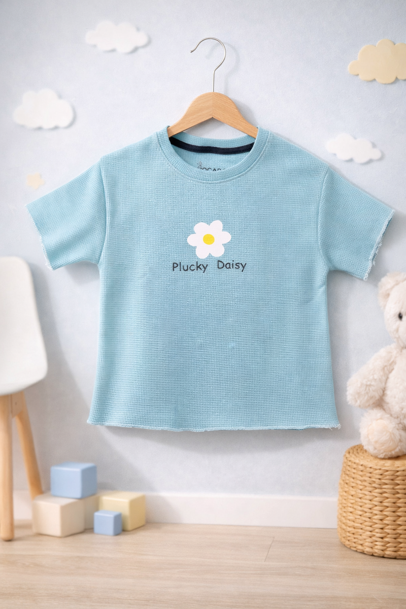 Plucky Daisy Premium Cropped Tee