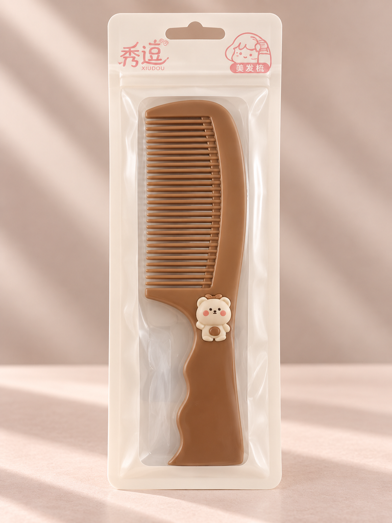 Teddy Charm Hair Comb