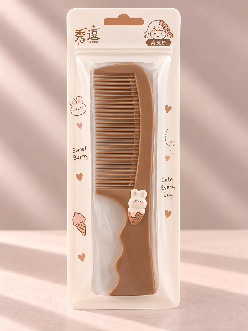 Bunny Ice Cream Hair Comb