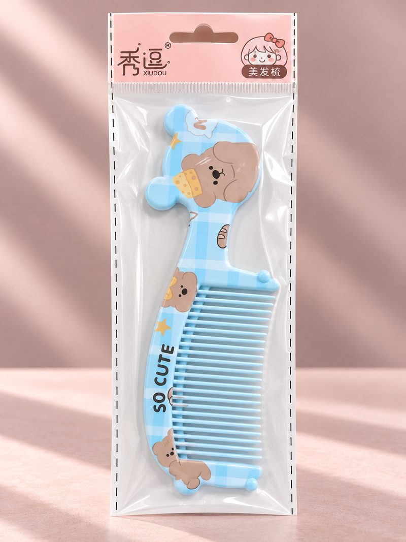 Hi Teddy Bear Baby Hair Comb