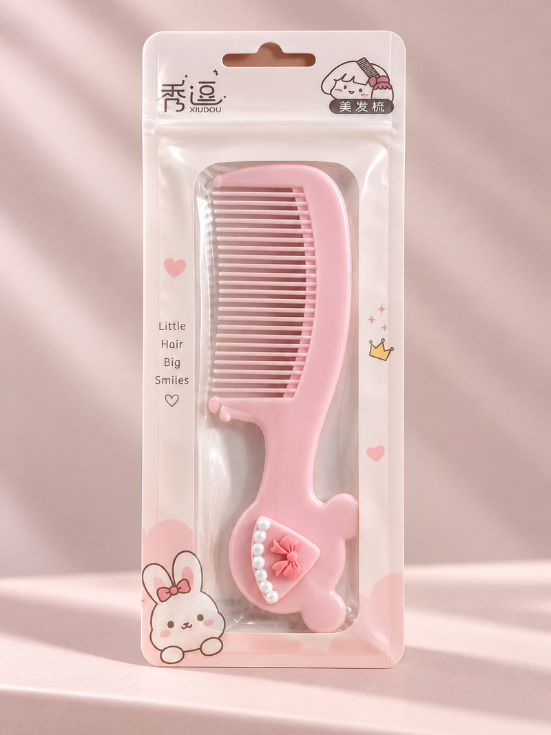 Princess Bow Baby Comb