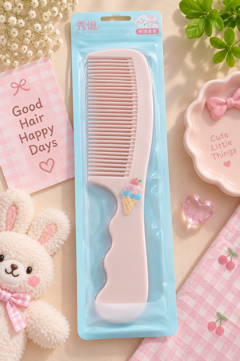 Strawberry Ice Cream Hair Comb