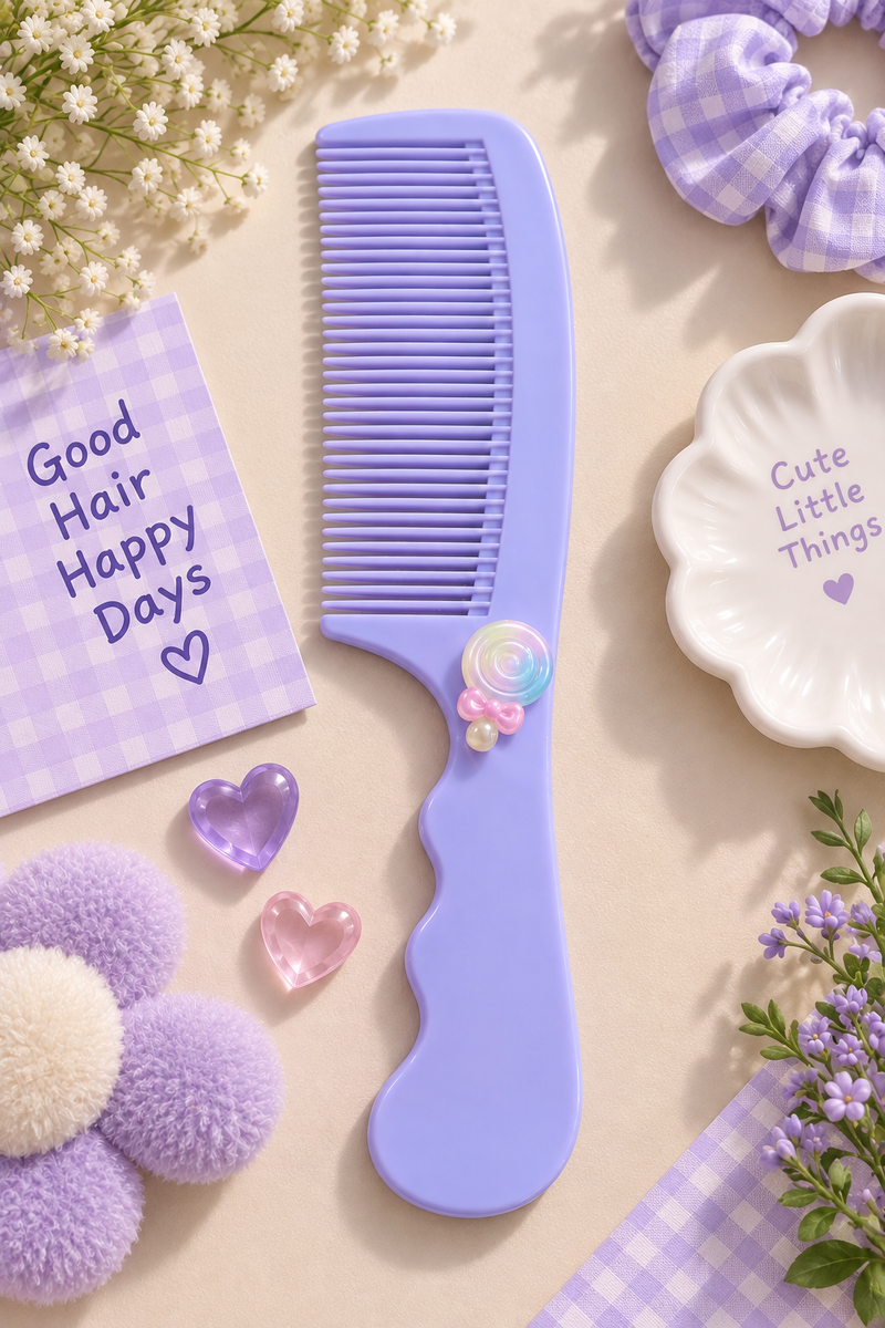 Candy Swirl Hair Comb