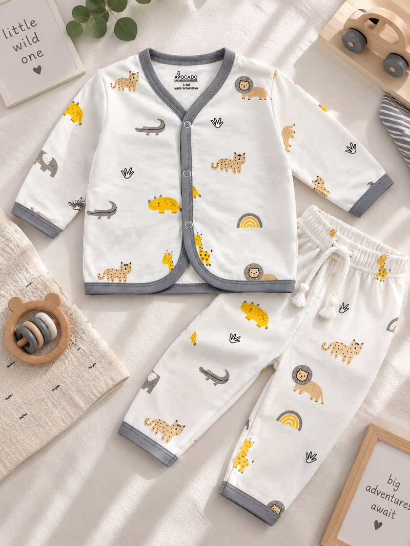 Safari Friends Baby Nightsuit Infant