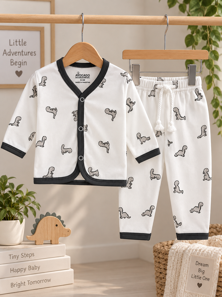 Little Dino Baby Nightsuit