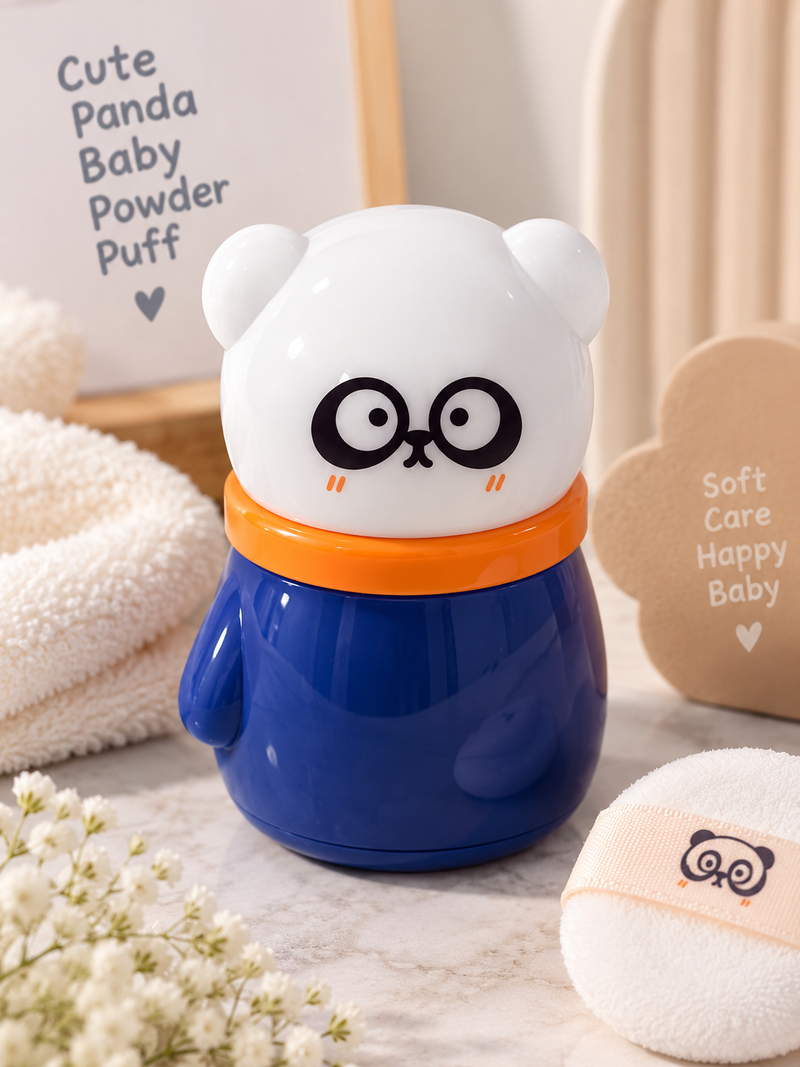 Cute Panda Baby Powder Puff