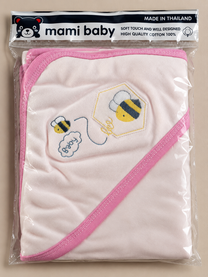 Buzzy Bee Baby Wrapping Sheet