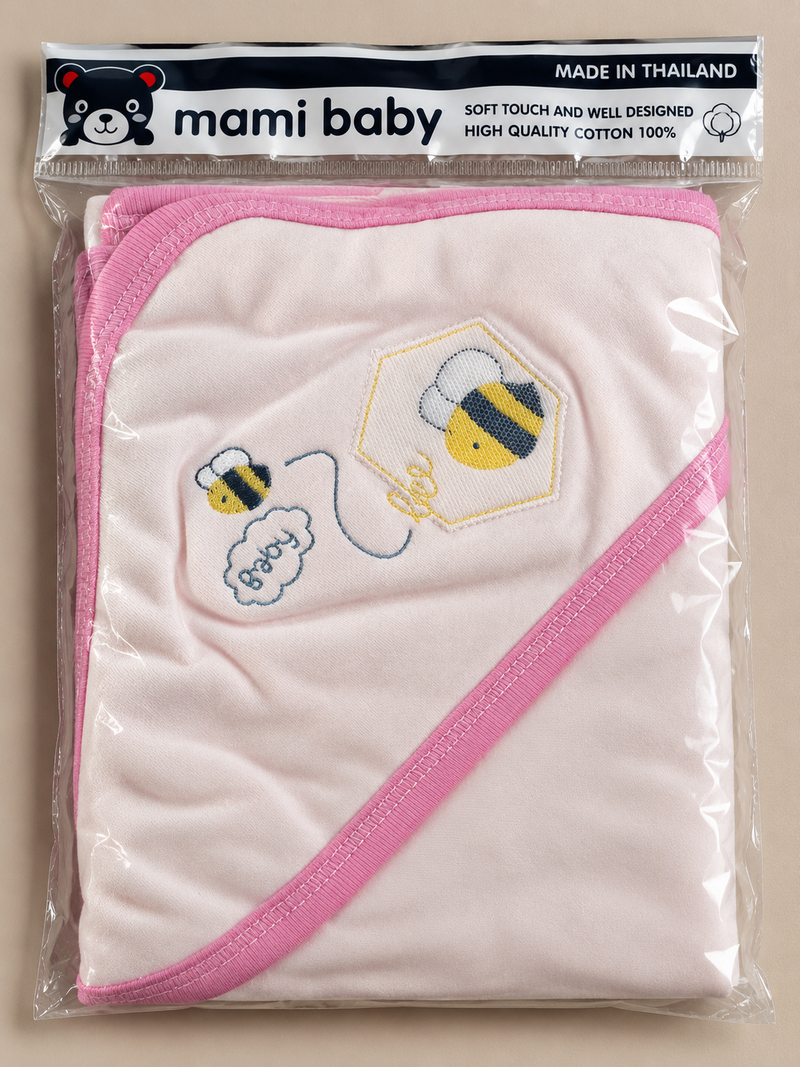 Buzzy Bee Baby Wrapping Sheet