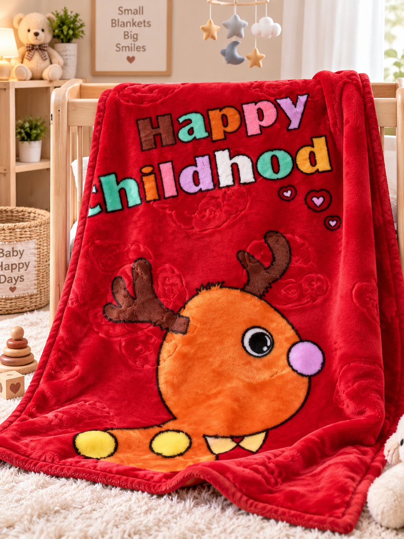 Happy Childhood Baby Blanket