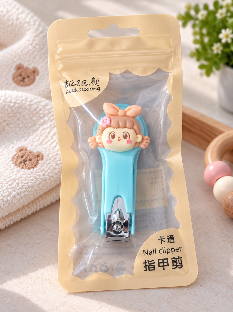 Bow Hair Girl Nail Clipper