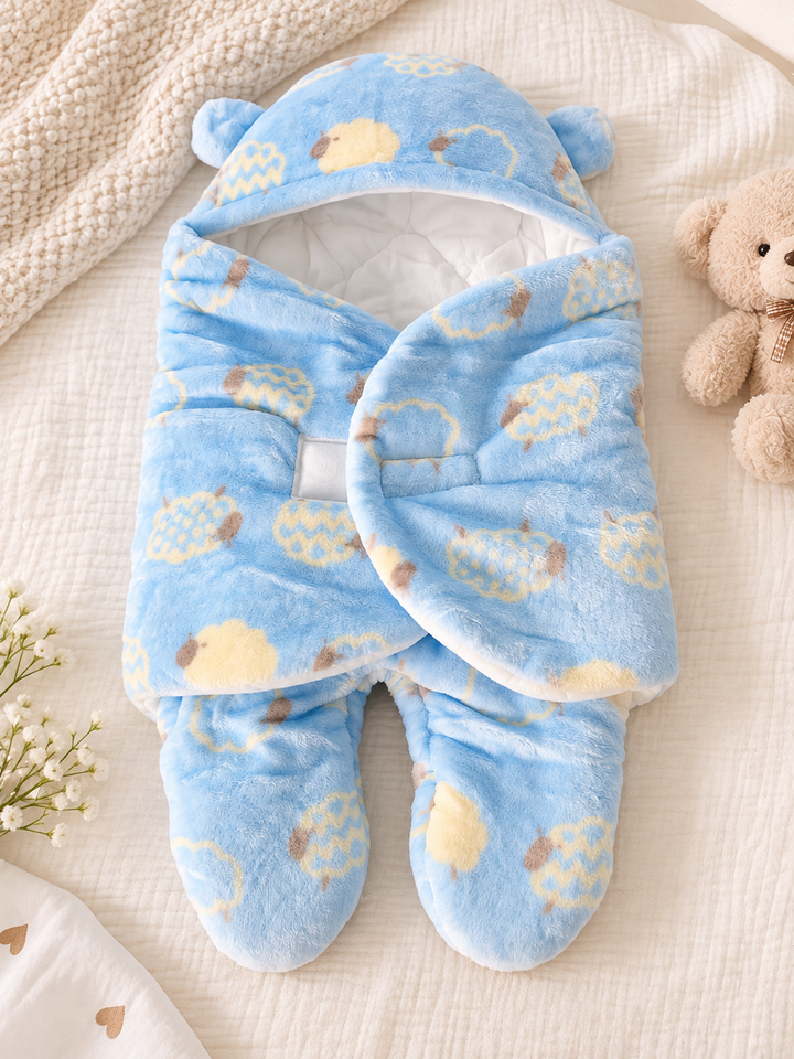 Cloudy Bear Warm Wrap (3-6 Months)