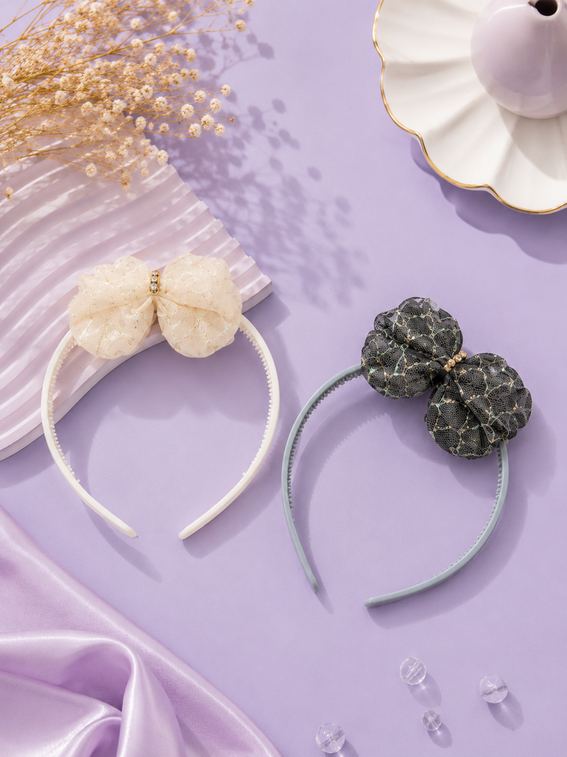 Butterfly Bow Headband for Girls