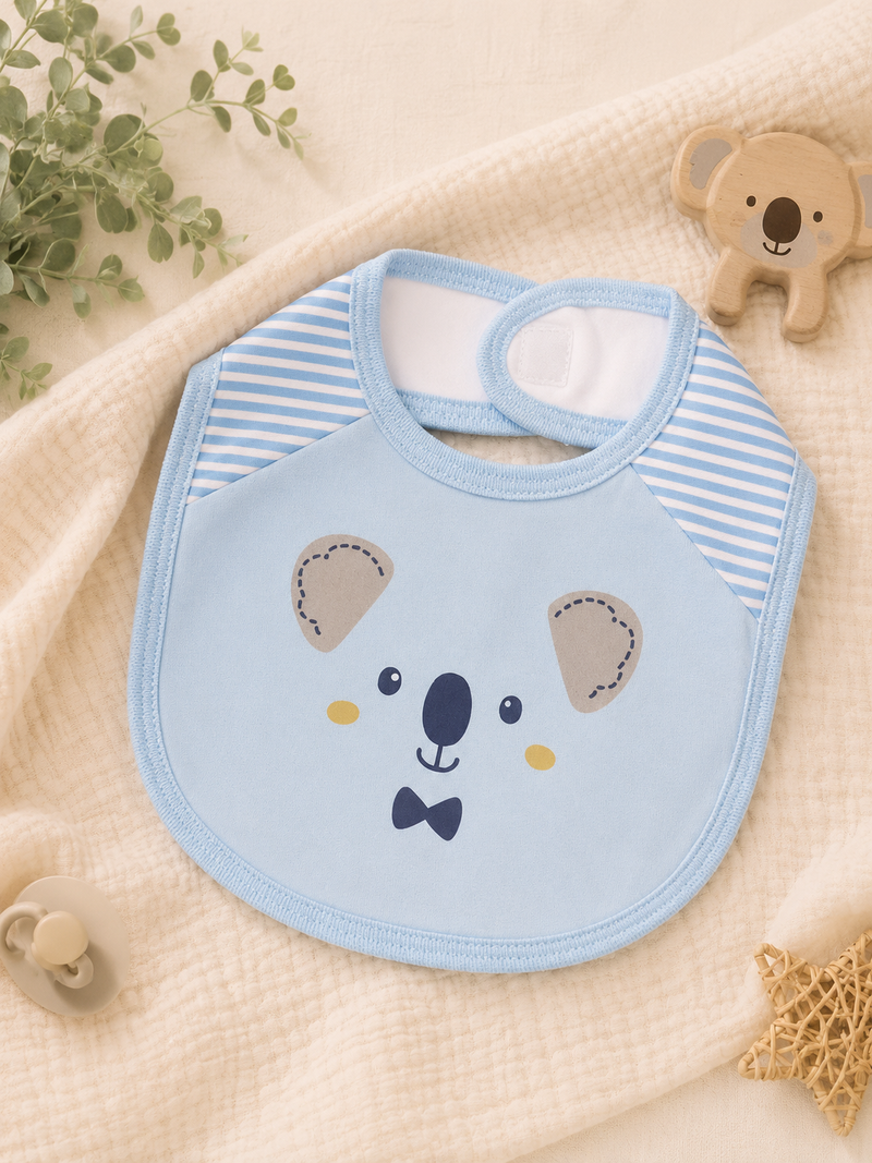 Koala Striped Koala Feeding Bib