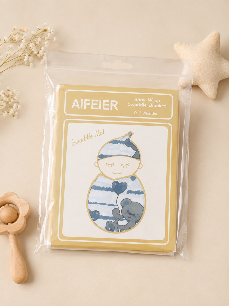 AIFEIER Baby Wrap Swaddle Blanket