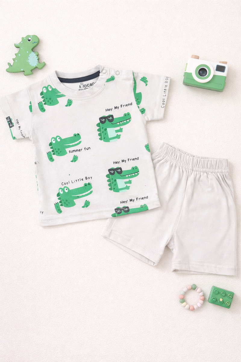 Cool Croc Tee & Short Infant