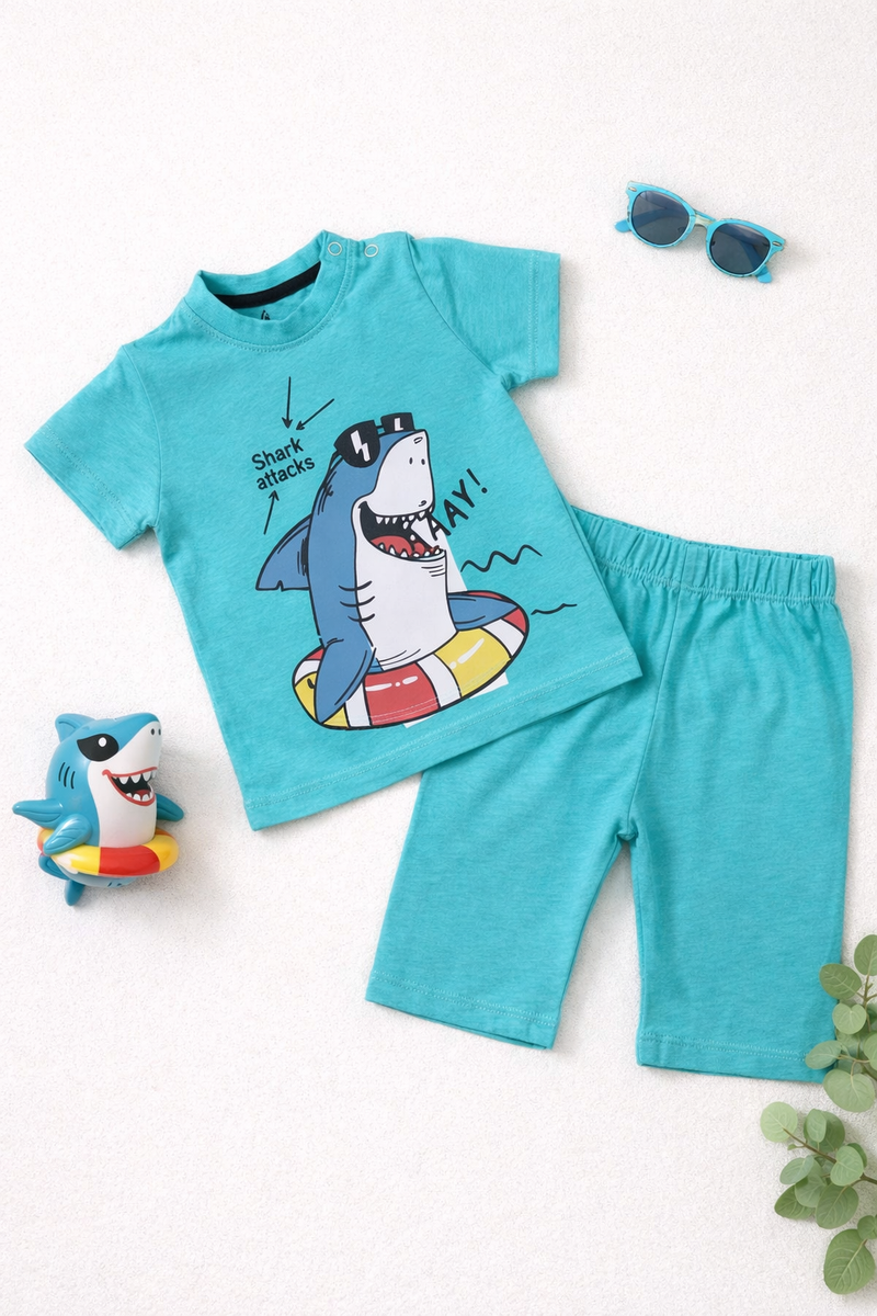 Shark Attack Tee & Trouser Infant