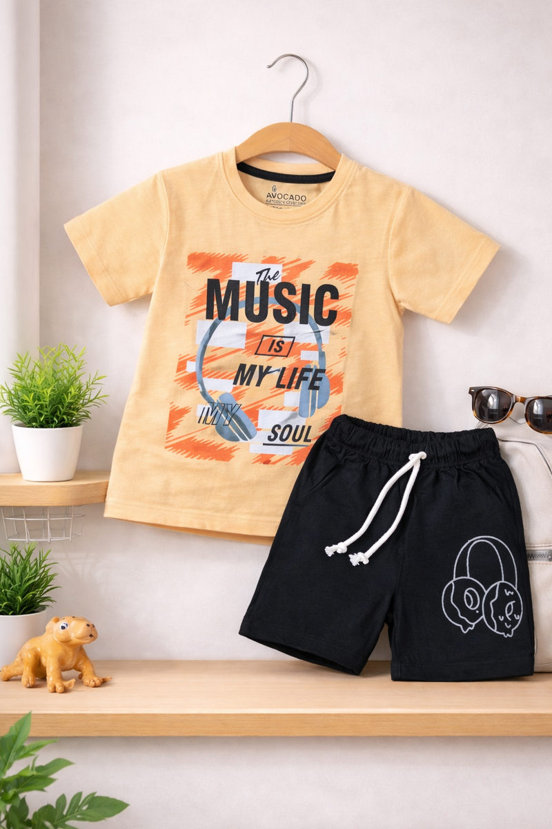 Music Is My Life Tee & Short